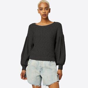 Abercrombie & Fitch Balloon Sleeve Sweater